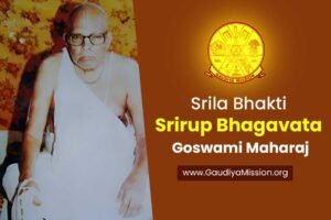 Read more about the article Bhakti Srirup Bhagavata Goswami Maharaj